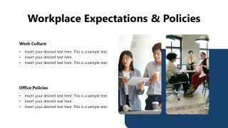 Office Policies Presentation - Employee Relocation Layout 
