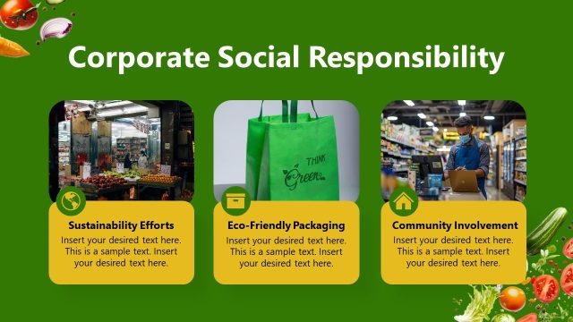 CSR Presentation – Supermarket Template