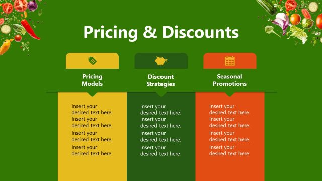 Pricing & Discounts Slide – Supermarket Template