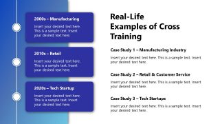 Vertical Timeline Slide - Cross-Training Template 