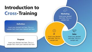 Customizable Cross-Training PPT Template