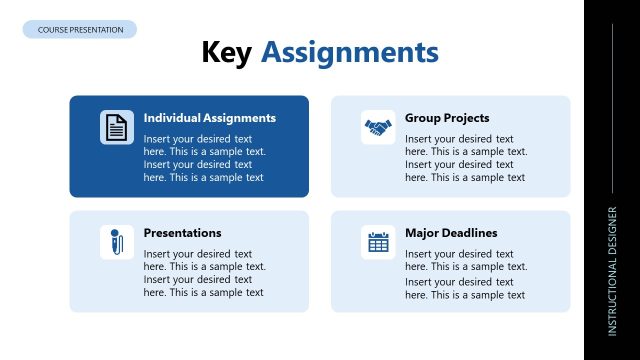Key Assignments Presentation Slide