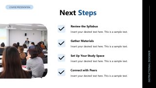 Course Outline Template Layout 