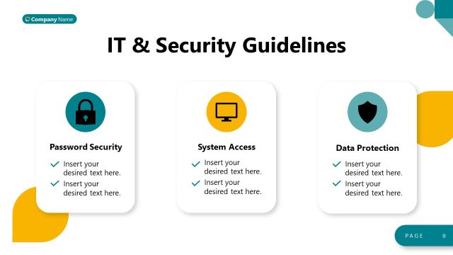 Customizable IT & Security Slide for PowerPoint