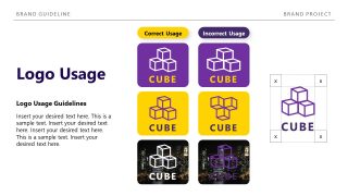 Brand Guidelines Slide PPT Template 