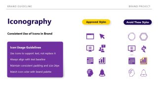 Brand Guidelines Presentation Slide 