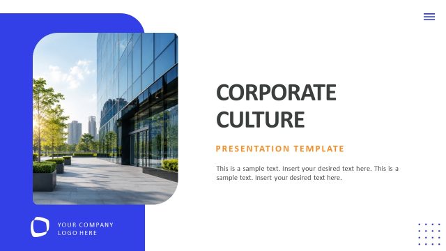 Corporate Culture PowerPoint Template