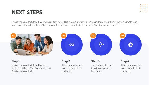Next Strategy Steps with Circular Shapes