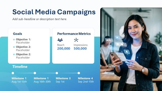 Social Media Marketing Presentation Template