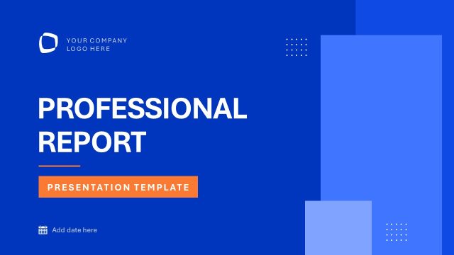 Professional Report PowerPoint Template