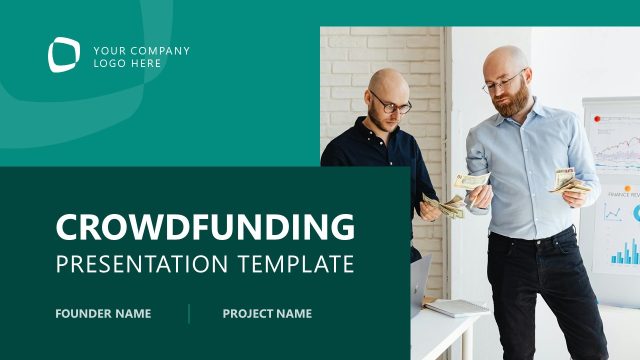 Crowdfunding Pitch Deck Template for Title Presentation