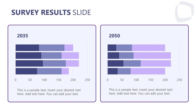 Customizable Survey Presentation PPT Template