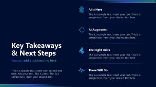 AI Training Template Strategic Next Steps Discussion 