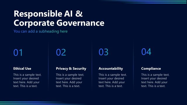 Responsible AI & Corporate Governance Discussion Slide