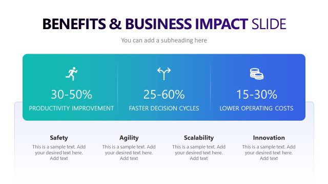 Benefits & Business Impact Discussion – Physical AI Template