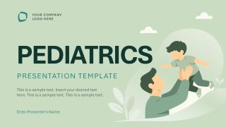 Cover Slide - Pediatrics PowerPoint Template