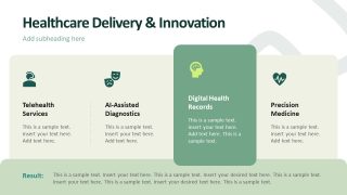 Pediatrics PPT Template Infographics Slide