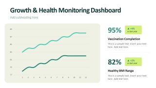 Data Visualization Slide for PowerPoint - Pediatrics Template