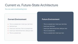 Architecture Comparison Slide - Data Lineage PowerPoint Deck 