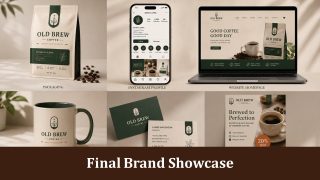 Coffee Rebranding PPT Slide Template