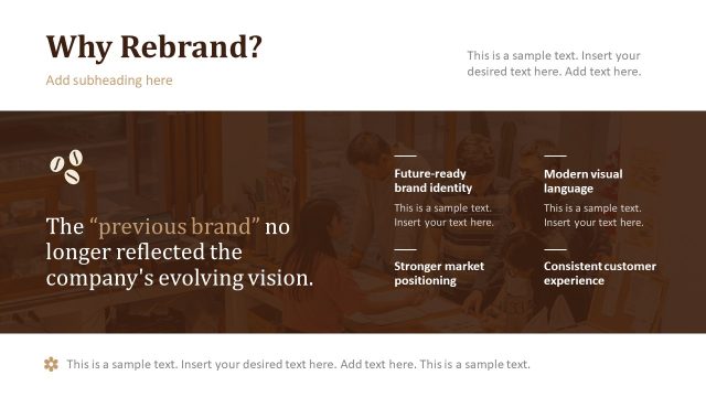 Why Rebrand? Coffee Rebranding Template
