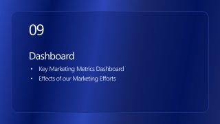 Marketing Plan Template for Presentation 