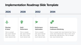 Editable Website Performance Diagram Slide 