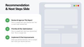Engaging Website Performance PPT Layout 