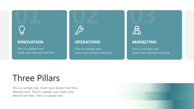 Three Pillars of Business – CIRQA Business Template