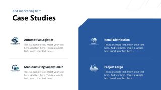 Global Shipping PPT Design Slide Deck  
