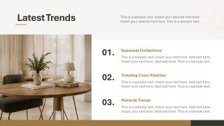 Decor Store PPT Slide Template 