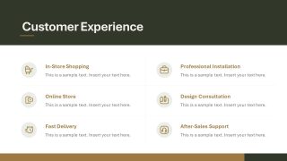 Decor Store Template Slide for Executive Presentation 