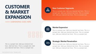 Organic Business Template Layout for Presentation 
