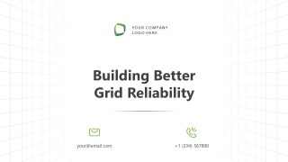 Electric Grid Inspections Template Slide Layout 