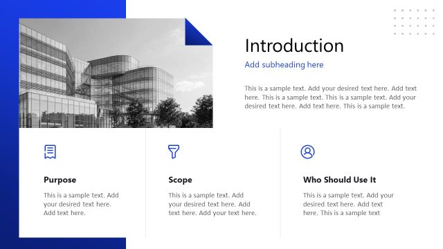 Procedure Handbook Template PPT Infographics Slide