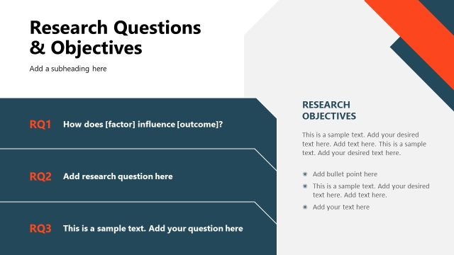 Research Questions and Objectives Academic Dissertation Layout
