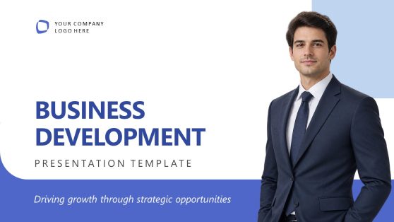 Business Development Cover - PowerPoint Template