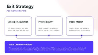 Exit Planning - Abstract Company Presentation Deck