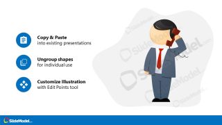 PowerPoint Cartoon Illustration Template