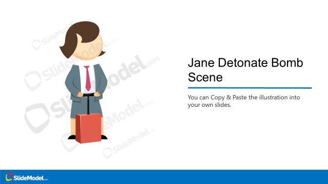Jane TNT Explosive Bomb Detonating Scene PPT
