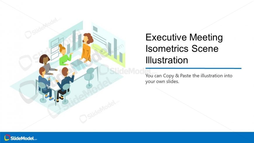 Presentation of Executive Team Meeting Scene