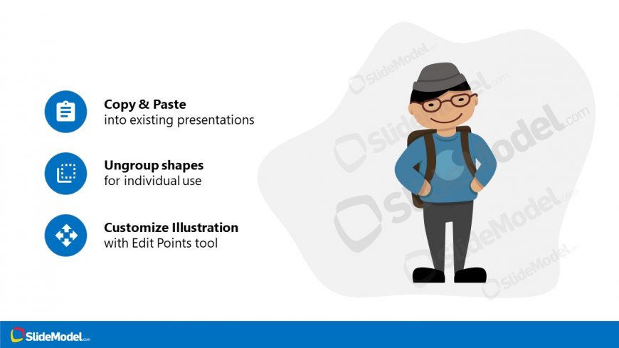 Asian Entrepreneur Template Cartoon Avatar