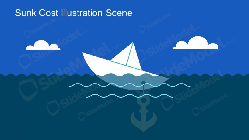 Presentation Sunken Cost Metaphor Template