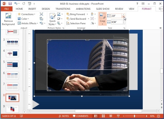 Cropping an image using height and width Cropping an image using height and width