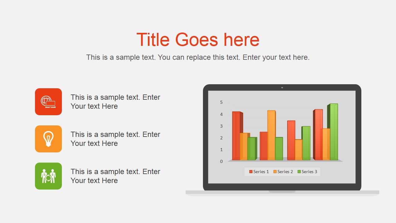 Computer Monitor Vector for PowerPoint