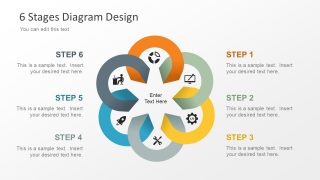 Free Editable 6 Stage Diagram for PowerPoint - SlideModel