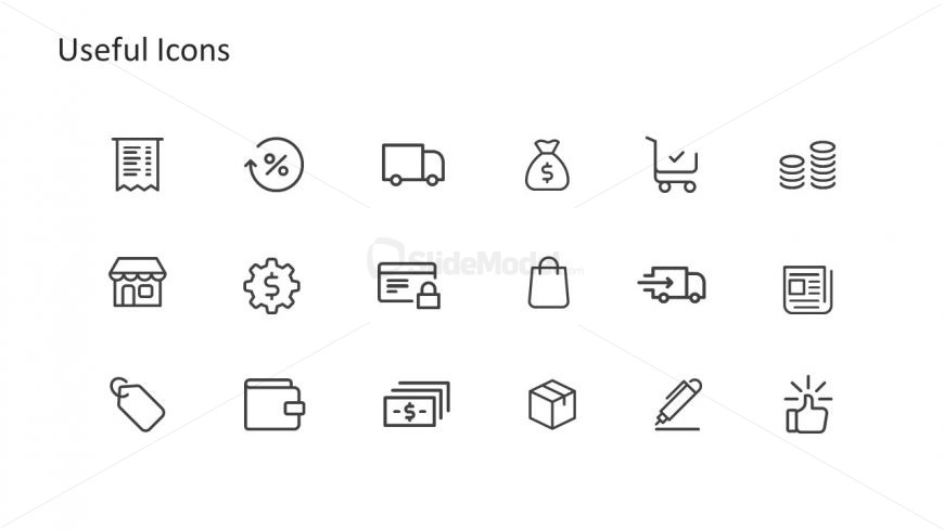 Creative Infographic Icons for Diagram Customization