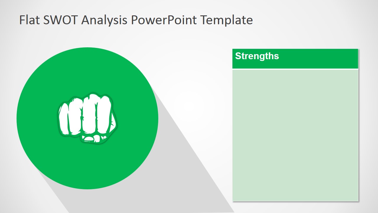 swot analysis template free powerpoint