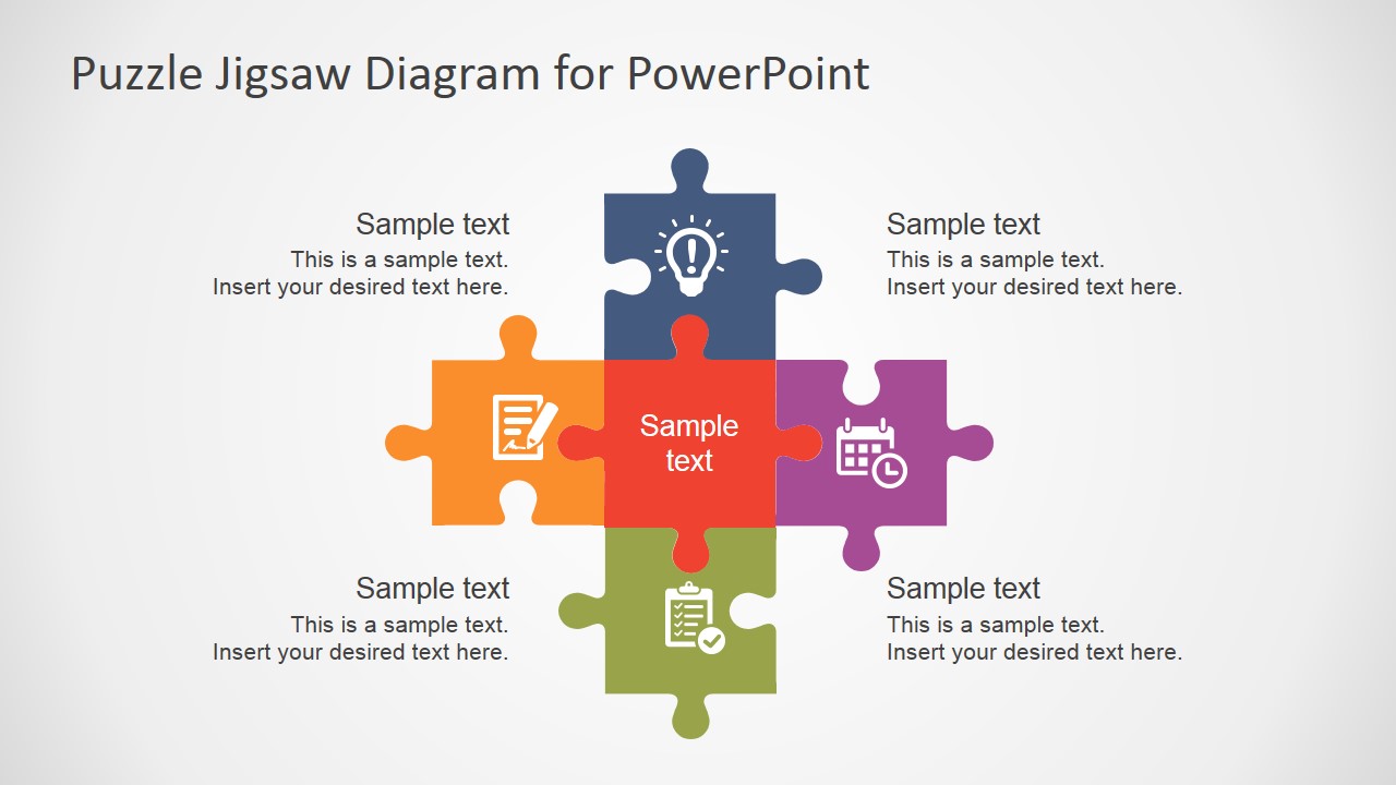 PPT Template Puzzle Piece