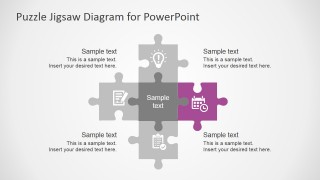 PPT Diagram Puzzle Pieces